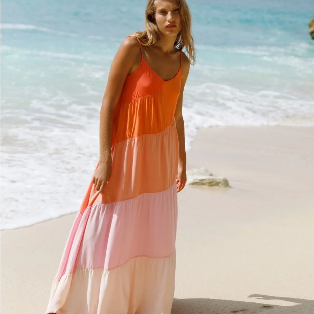 🆕 L*space Leona Dress in Peche Punch  size XS - Picture 2 of 7